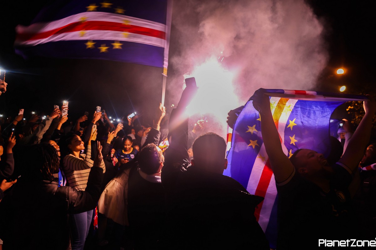 Kaapverdië WK viering