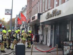 Brand in woonwinkel aan de Noordmolenstraat snel onder controle