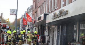 Brand in woonwinkel aan de Noordmolenstraat snel onder controle