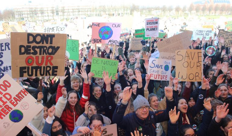 Klimaatprotest: “We gaan door” Klimaatprotest: “We gaan door”