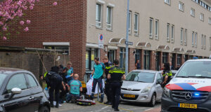 Steekpartij na conflict tussen glazenwassers in Schiedam, verdachte aangehouden