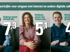 Kinderen en kleinkinderen helpen ouderen bij digitaal bankieren