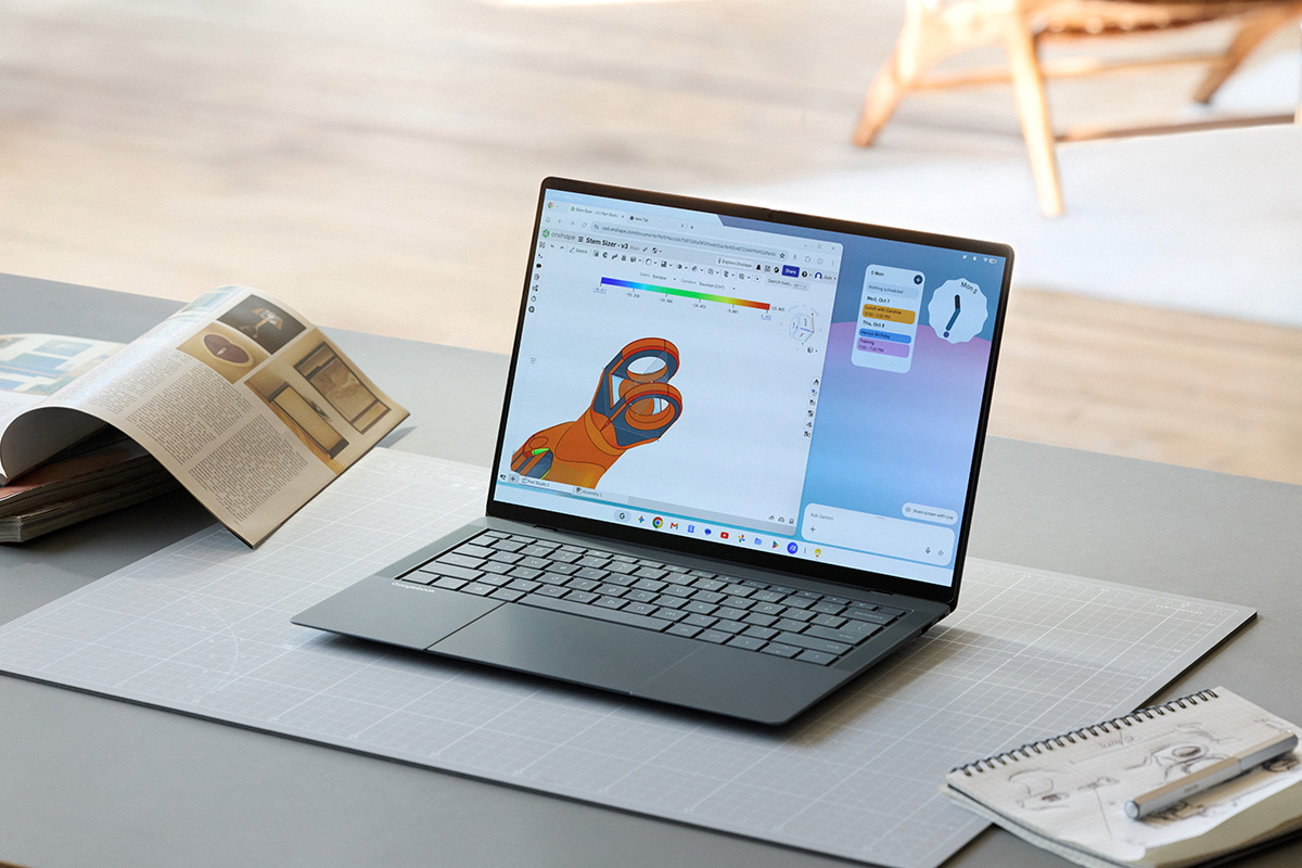 ASUS Googlebook 14_3K OLED display