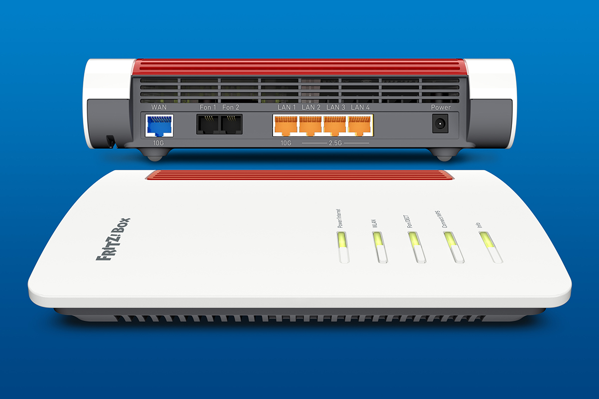 Highspeed-Surfen mit Wi-Fi 7 und 10-Gigabit-LAN - die FRITZ!Box 4690 ist da