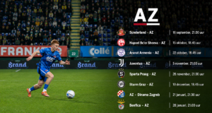 AZ opent Europa League-campagne in Engeland en sluit af met kraker tegen Benfica