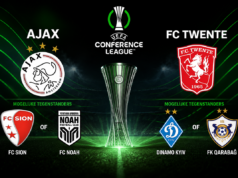 Ajax mogelijk tegen FC Sion of FC Noah, FC Twente wacht mogelijk Dinamo Kyiv of FK Qarabag