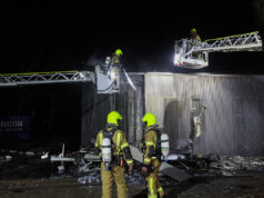 Brand bij vernieuwd poppodium Baroeg in Rotterdam-Zuid