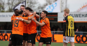 Katwijk opnieuw te sterk in derby tegen Rijnsburgse Boys