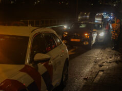 Ongeval met meerdere auto’s bij Maastunnelingang Rotterdam