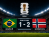 Noorwegen verrast Brazilië en bereikt kwartfinales van het WK