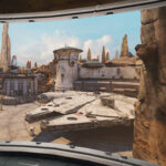 ILMxLAB_StarWarsTalesEE_Screenshot Millennium Falcon View