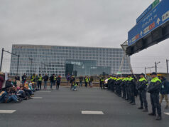 Opnieuw blokkade snelweg door Extinction Rebellion, ditmaal op de A10 bij Amsterdam