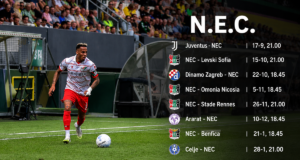 N.E.C. opent Europa League-avontuur met absolute kraker tegen Juventus