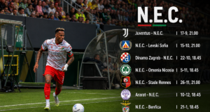 N.E.C. opent Europa League-avontuur met absolute kraker tegen Juventus