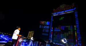 Tetris gaat de lucht in: wereldprimeur in Dubai!