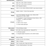 Specificaties ASUS Googlebook 14