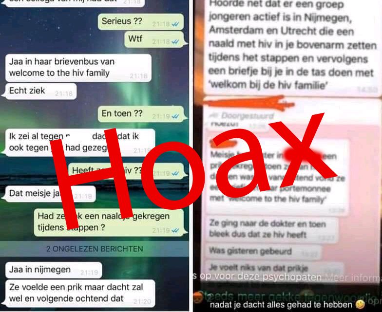 Meiden die tijdens stappen met hiv zijn besmet blijkt prank Meiden die tijdens stappen met hiv zijn besmet blijkt prank