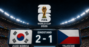 Zuid-Korea opent WK met zege op Tsjechië dankzij uitblinker Hwang