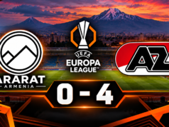 AZ boekt ruime overwinning op FC Ararat-Armenia in Europa League