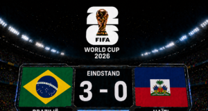 Brazilië boekt eerste WK-zege en verslaat Haïti overtuigend