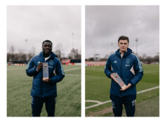 Dubbel prijs voor Ajax: Brian Brobbey en Benjamin Tahirović Eredivisie Speler- en Johan Cruijff Talent van de Maand december