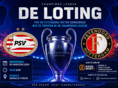 PSV en Feyenoord donderdag de koker in: dit zijn de mogelijke tegenstanders