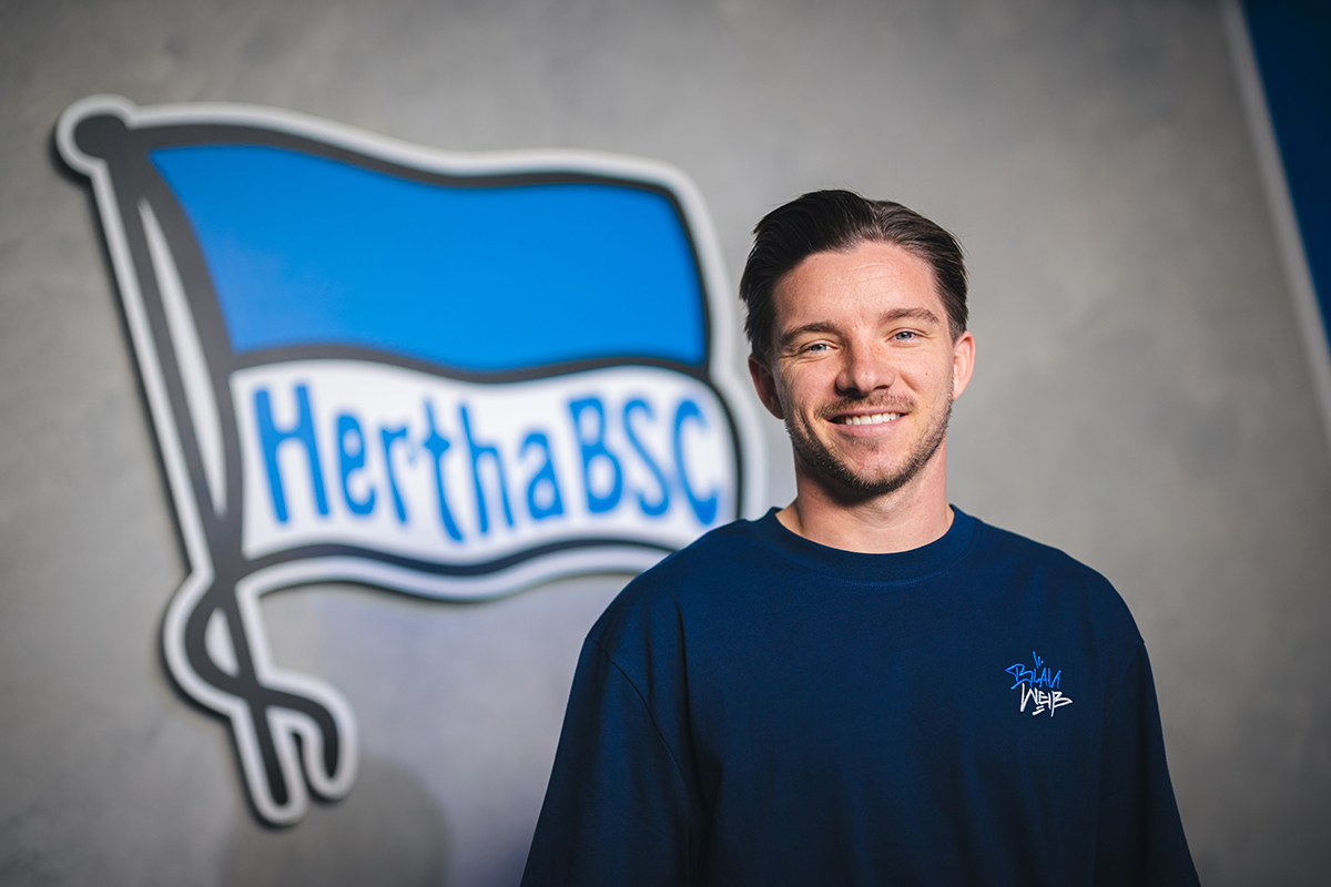 Hertha BSC - Neuzugang Mads Pedersen
