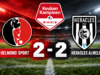 Heracles laat periodetitel liggen na gelijkspel bij Helmond Sport