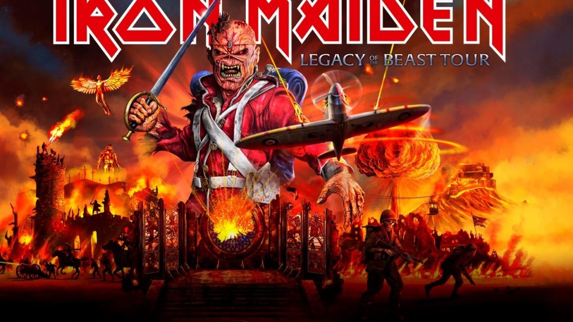 Iron Maiden met Legacy of the Beast Tour naar Evenemententerrein Weert op 9 juli Iron Maiden met Legacy of the Beast Tour naar Evenemententerrein Weert op 9 juli