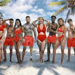 Sand,Beach,With,Palms,At,Tropical,Island