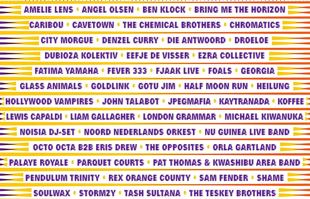 Lowlands: eerste bevestigingen en start kaartverkoop Lowlands: eerste bevestigingen en start kaartverkoop