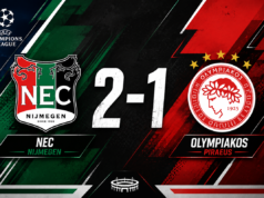 NEC bereikt play-offs Champions League na spektakel tegen Olympiakos