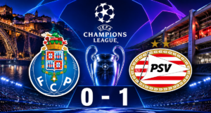 PSV boekt eerste Champions League-zege na nipte overwinning op FC Porto
